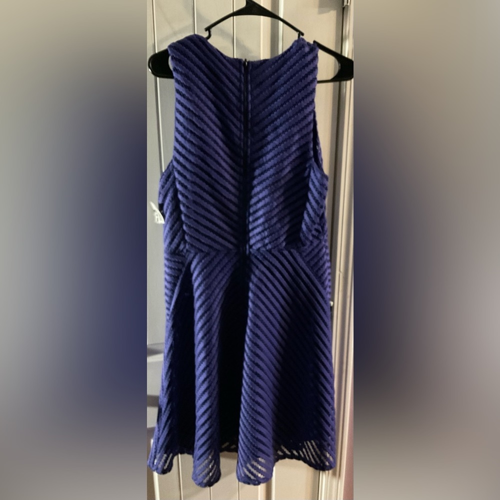 Mossimo Supply Co. Blue Skater Dress SZ L NEW